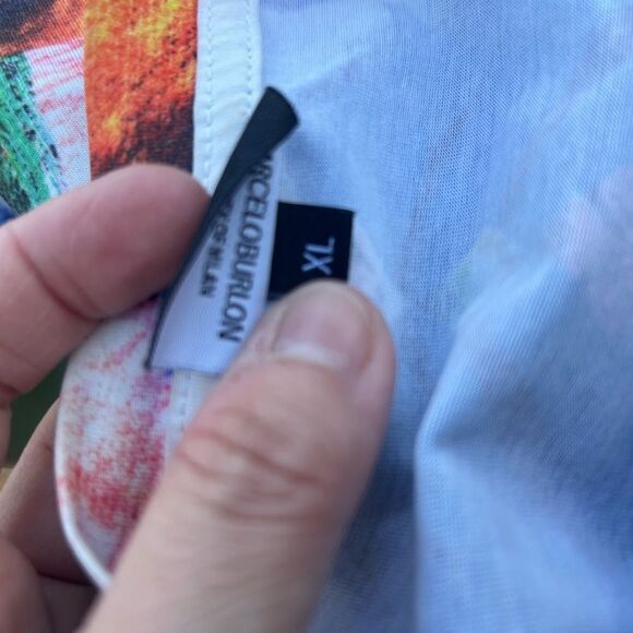 Marcelo Burton County of Milan shirt size Xl wearable art designer quiet luxury - Picture 5 of 5